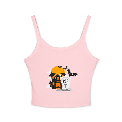 Halloween-Themen Damen Spaghetti Strap Tank Top 
