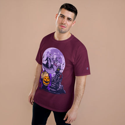 Champion-T-Shirt mit Halloween-Motiv