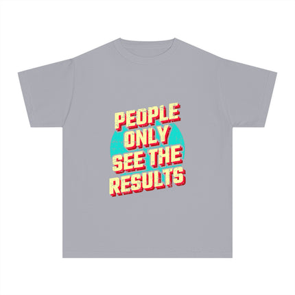 Typography themed Youth Midweight Tee