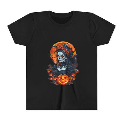 Halloween-Kurzarm-T-Shirt für Jugendliche