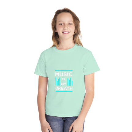 Typography themed Youth Midweight Tee