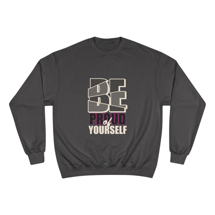 Champion-Sweatshirt mit Typografie-Motiv
