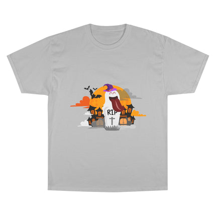 Champion-T-Shirt mit Halloween-Motiv