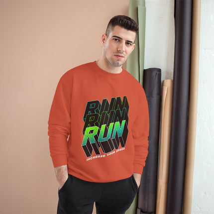 Champion-Sweatshirt mit Typografie-Motiv