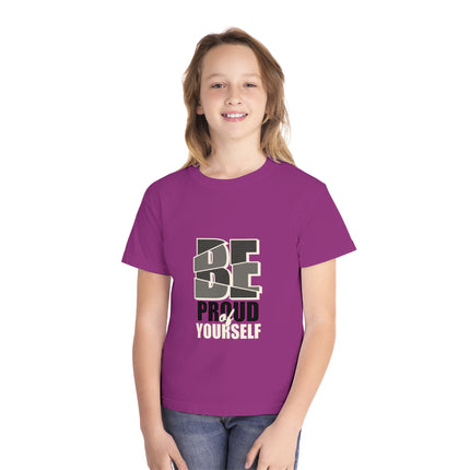 Typography themed Youth Midweight Tee