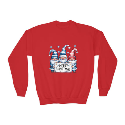 Christmas themed Youth Crewneck Sweatshirt