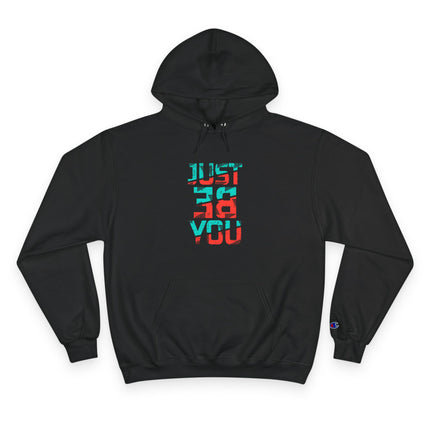 Typography themed Champion Hoodie