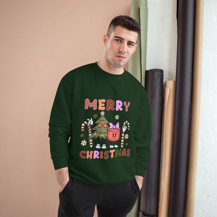 Christmas themed Champion Sweatshirt