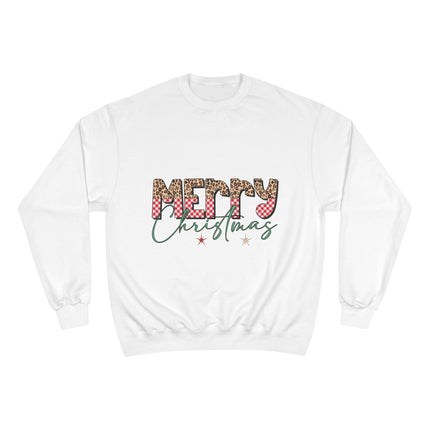 Christmas themed Champion Sweatshirt