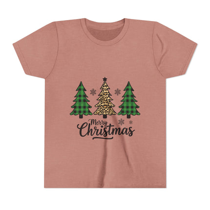 Christmas themed Youth Short Sleeve Tee