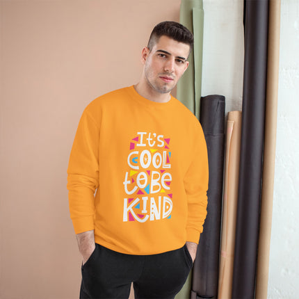 Champion-Sweatshirt mit Typografie-Motiv