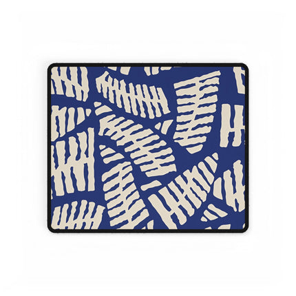 Cute Blue Pattern design themed Desk Mats