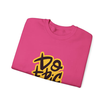 Unisex Heavy Blend Crewneck Sweatshirt mit Typografie-Motiv