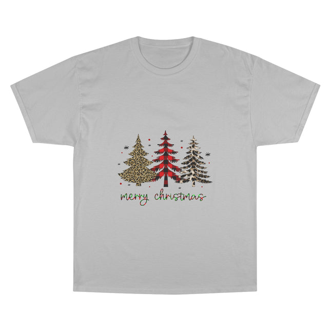 Champion-T-Shirt mit Weihnachtsmotiv