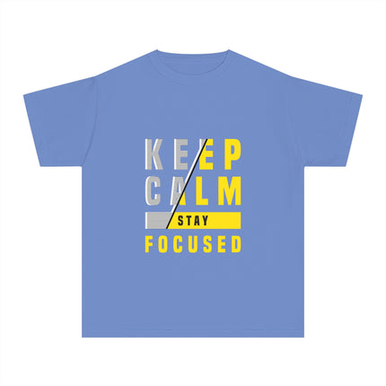 Typography themed Youth Midweight Tee