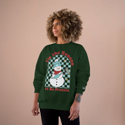 Christmas themed Champion Sweatshirt
