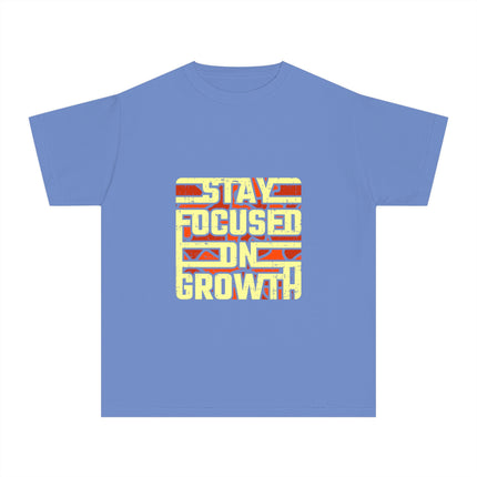 Typography themed Youth Midweight Tee