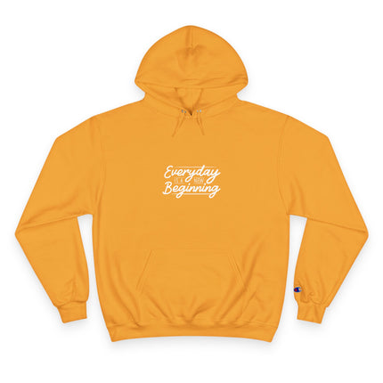 Typography themed Champion Hoodie