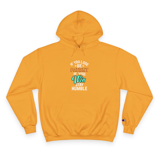 Typography themed Champion Hoodie
