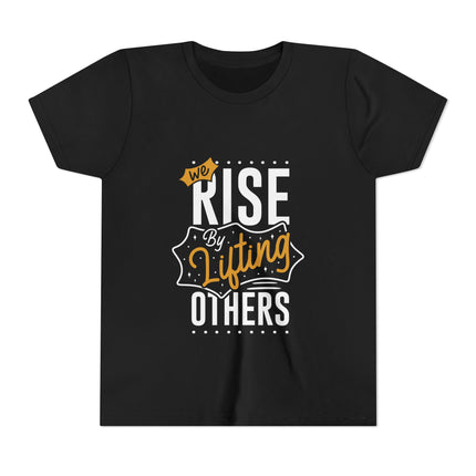 Typography themed Youth Short Sleeve Tee