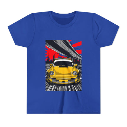 Car Enthusiast themed Youth Short Sleeve Tee