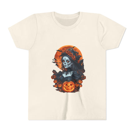 Halloween-Kurzarm-T-Shirt für Jugendliche