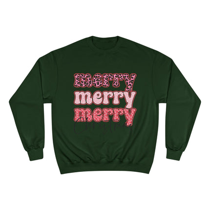 Christmas themed Champion Sweatshirt