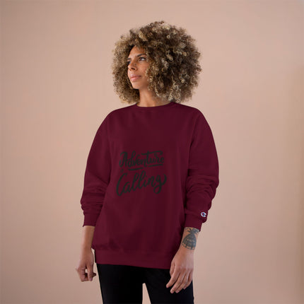 Champion-Sweatshirt mit Typografie-Motiv