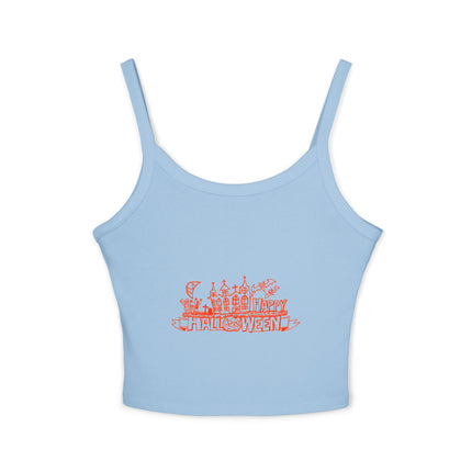 Halloween-Themen Damen Spaghetti Strap Tank Top 