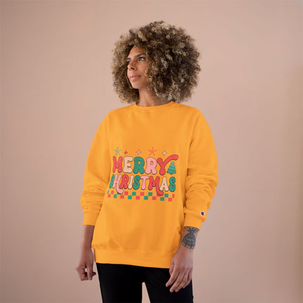 Christmas themed Champion Sweatshirt