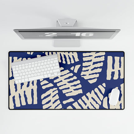 Cute Blue Pattern design themed Desk Mats