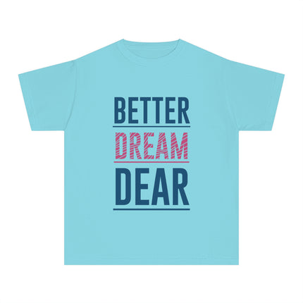 Typography themed Youth Midweight Tee
