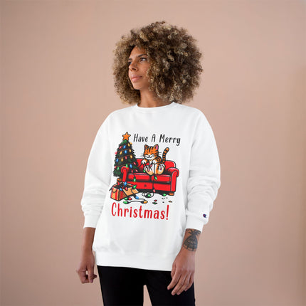 Christmas themed Champion Sweatshirt