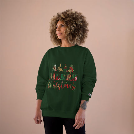 Christmas themed Champion Sweatshirt