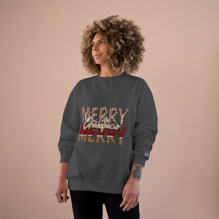 Christmas themed Champion Sweatshirt