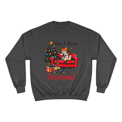Christmas themed Champion Sweatshirt