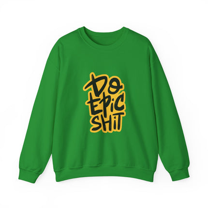 Unisex Heavy Blend Crewneck Sweatshirt mit Typografie-Motiv