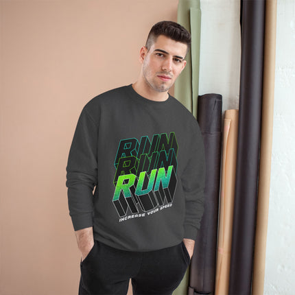 Champion-Sweatshirt mit Typografie-Motiv