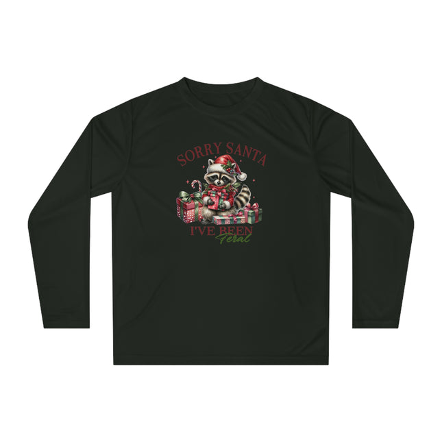 Christmas themed Unisex Performance Long Sleeve Shirt