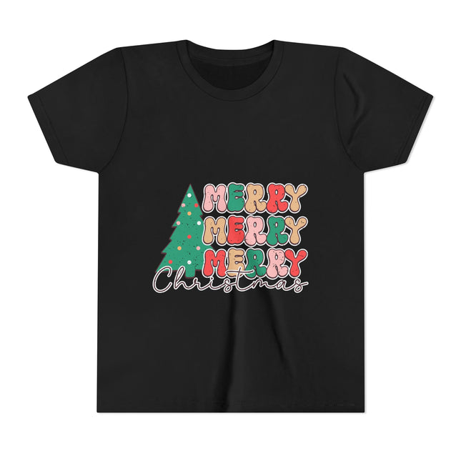 Kurzärmeliges T-Shirt für Jugendliche mit Weihnachtsmotiv