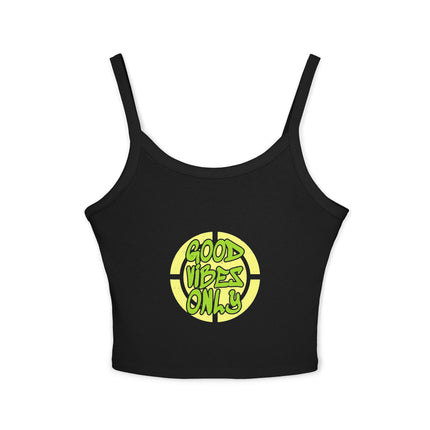 Typografie Themen Damen Spaghetti Strap Tank Top 