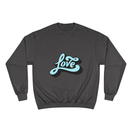 Champion-Sweatshirt mit Typografie-Motiv