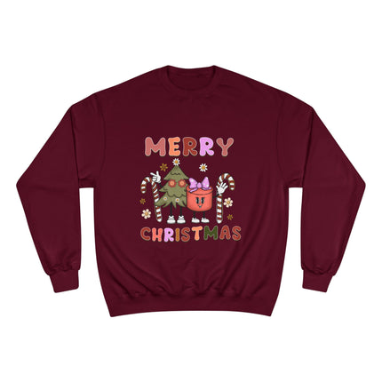 Christmas themed Champion Sweatshirt