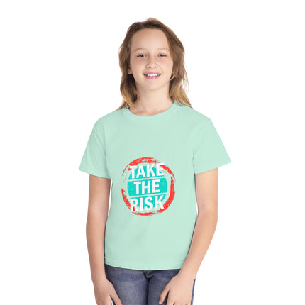 Typography themed Youth Midweight Tee
