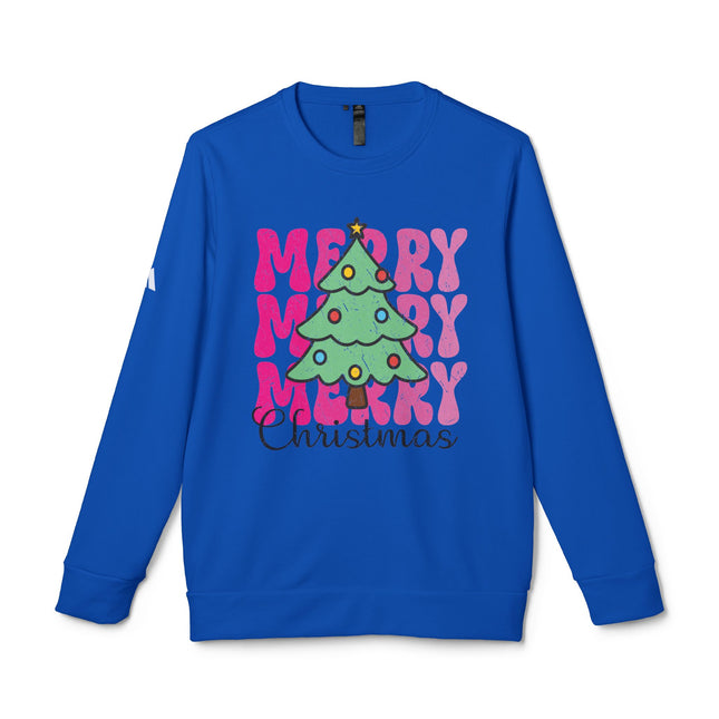 Christmas themed Adidas Unisex Fleece Crewneck Sweatshirt
