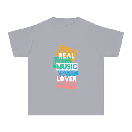 Typography themed Youth Midweight Tee