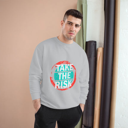 Champion-Sweatshirt mit Typografie-Motiv