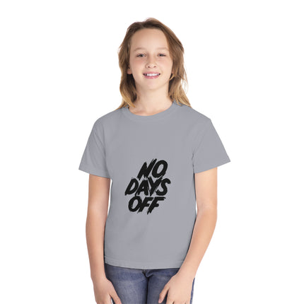 Typography themed Youth Midweight Tee