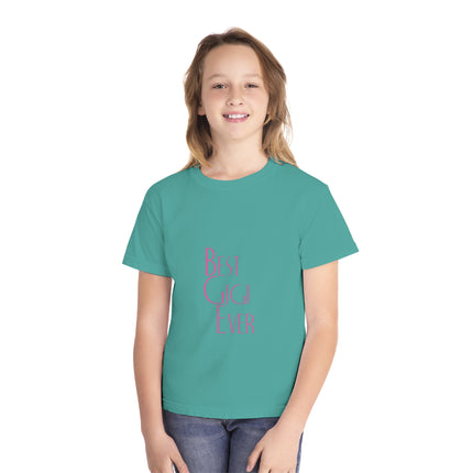 Typography themed Youth Midweight Tee