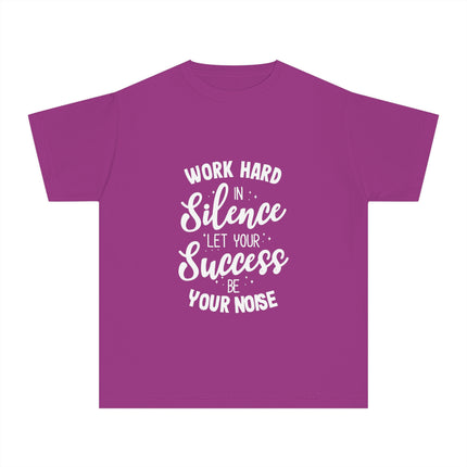Typography themed Youth Midweight Tee